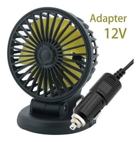 Mini Ventilador Carro 12 V Portátil Potente Auto Ventilacion