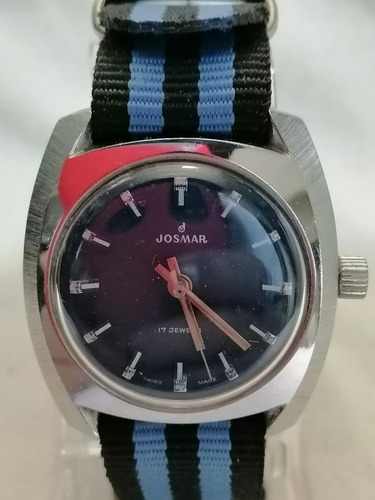 Reloj Josmar Swiss Made Vintage Caballero Cuerda Oferta