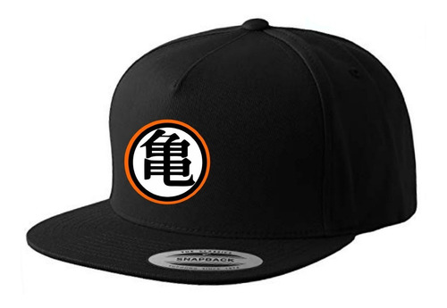 Gorra Plana Snapback Dragon Ball Z - Logo Tortuga Na - Anime