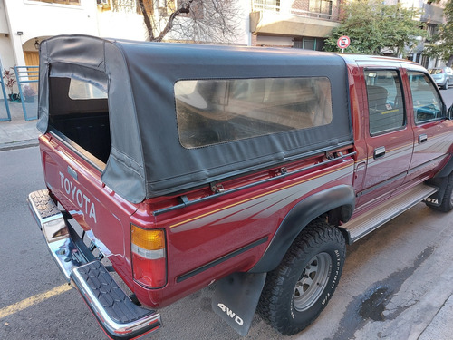 Cupula De Lona Para Toyota Hilux Doble Cabina Del 98 Al 2004