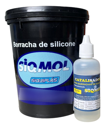 Borracha De Silicone (com Cat.) - Siqmol 6028