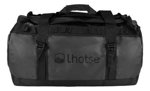 Bolso Deportivo Impermeable Duffel 70 Lts Negro Lhotse