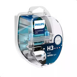 Par Lampada Philips H3 Crystal Vision Ultra 4300k 2 Pingos