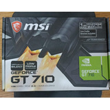 Placa Video Msi Geforce Gt710 1gb Ddr3.