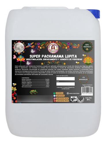 Enraizado Super Pachamama- 20l 