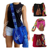 Bolsa/ Morral/ Mariconera/ Crossbody Artesanal Mexicana 