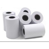 50 Rollos Papel Térmico 58mm 55g 20 Mts