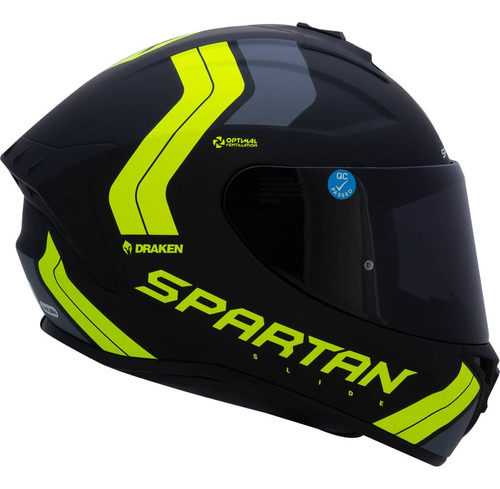 Casco Moto Spartan Draken Certificado Ece2205