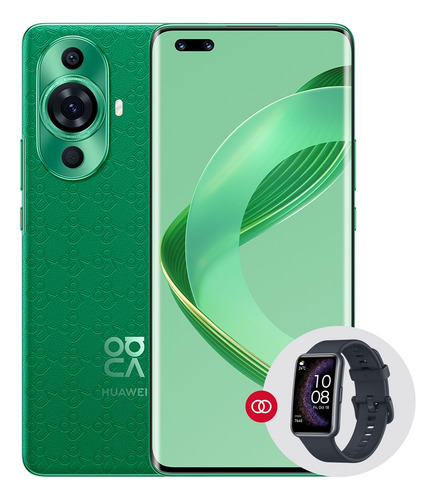 Celular Huawei Nova 11 Pro 8 + 256 Gb Verde + Watch Fit Se