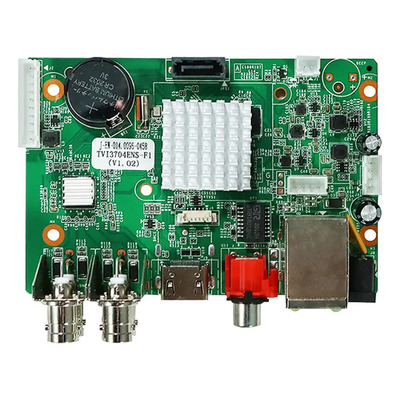 Placa Base Dvr Xvr De 4 Canales Stvi Coaxial Audio Tvi\u002Fahd\u002Fd | Meses sin interés