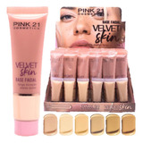 24 Base Matte Tons Claros Velvet Cs4363 - Pink 21 Atacado Sj