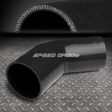 4-ply 2 -2.25  45 Degree Intake/intercooler Piping Black Oad