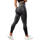 Calça Legging Levanta Bumbum Sem Costura Cintura Alta Moda