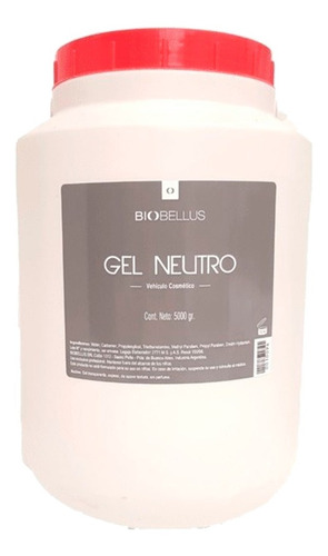 Gel Neutro Biobellus Ultrasonido Electrodos Medicina 5kg 