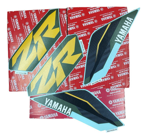 Stickers Derechos/izquierdos Moto Yamaha Ray Zr 2020/2023