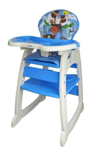 Comedor Escritorio Bebé 3 En 1 Nhc Color Azul