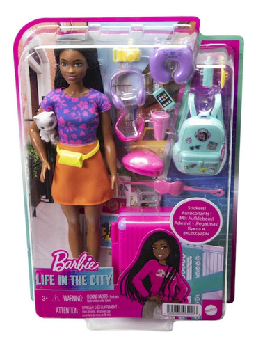 Muñeca Barbie Brooklyn Viajera  