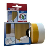 Burlete Bajo Puerta Pvc Adhesivo 1mt X 38mm X 2mm -geko Soft