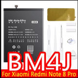 Bateria Nohon Original Redmi Note 8 Pro Bm4j Nova Lacrada