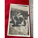 Tractor Campo Chile Antigua Fotografía Minutera 