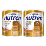 Nutren Senior Café C/ Leite 740g Nestle Kit C/2un