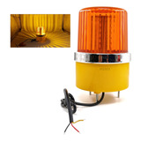 Torreta 48 Led Ámbar 12/24v Estrobo Camion Montacargas Grua