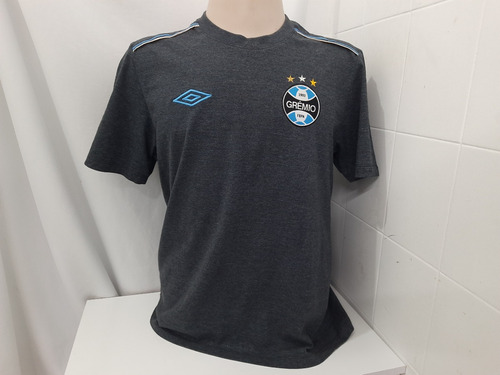 Camisa Gremio Concentração Cinza Chumbo