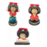 Figura Mafalda Artesanal Coleccionable Con Excelente Detalle