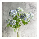 Yalzonemet Viburnum De Bola De Nieve Artificial, 4 Piezas De