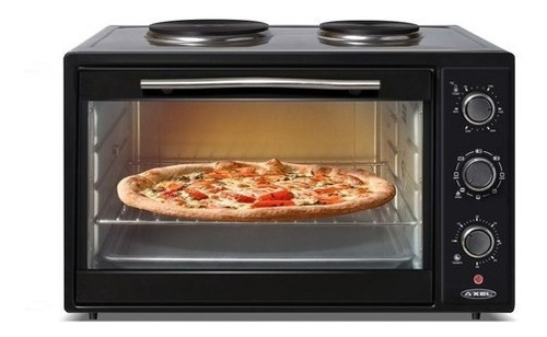 Horno Electrico Con Anafe 60 Litros Conveccion Axel Ax-hch60