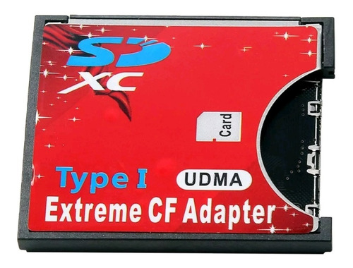 Adaptador Compact Flash Cf Para Sd Tipo 1 Câmeras Cf