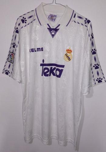 Jersey Real Madrid Local Año 1996 1997 Kelme Talla G-l