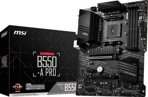 Msi B550-a Pro Proseries Motherboard Gamer Ddr4, Pcie4.0