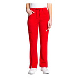 Pantalón Mujer Scorpi Comfort -rojo- Uniformes Clínicos