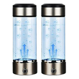 Botella De Agua Con Hidrógeno - Ionizador Portátil De Agua D