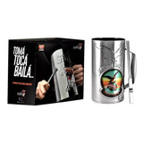 Vaso Guiro Fernet Branca Oficial Con Raspador Y Caja 3/4 Lts