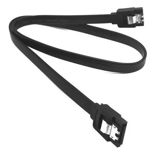 Cable Sata 3 Datos 6gbps 50cm Reforzado Traba Calidad Disco