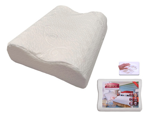 Almohada Cervical Inteligente Funda Bordada