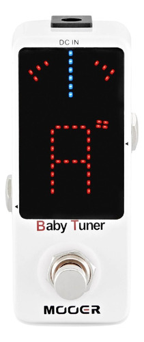 Micro Pedal Afinador Para Guitarra Bajo Mooer Baby Tuner