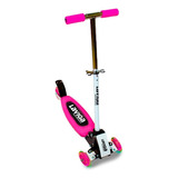 Scooter Patín Movible Infantil Minipatín Del Diablo Patinete Color Rosa