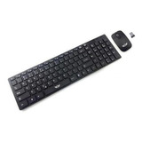 Teclado Sem Fio Com Mouse 2.4g Wireless 