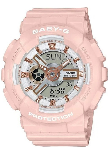 Reloj Mujer Casio Baby G Ba-110xrg 4a - Ø43.4mm - Impacto