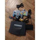 N64 Consola Americana Completa Con Juego Super Mario 64 Ntsc