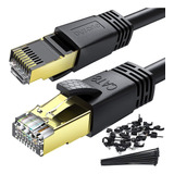 Cable Ethernet Byzane Cat 8 De 50 Pies De Alta Velocida...