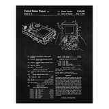 Gameboy Patent Prints, 1 (11x14) Unframed Photos, Wall Art .