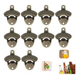 Destapador Botellas Cerveza Rustico Pared Metálico 10pcs