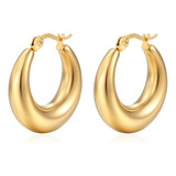 Aretes Arracadas Lisas Hoops Vintage Regalo Mujer Novia Aro 