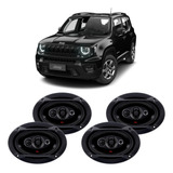 Kit Alto Falantes 4 Portas Jeep Renegade Jbl 6x9 Polegadas