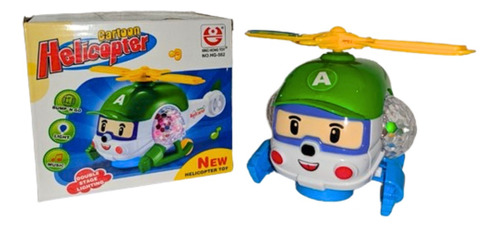 Helicóptero De Brinquedo Infantil A Pilha Baby 