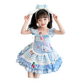 Sanrio New Cinnamoroll Dress Vestido Tutu Infantil